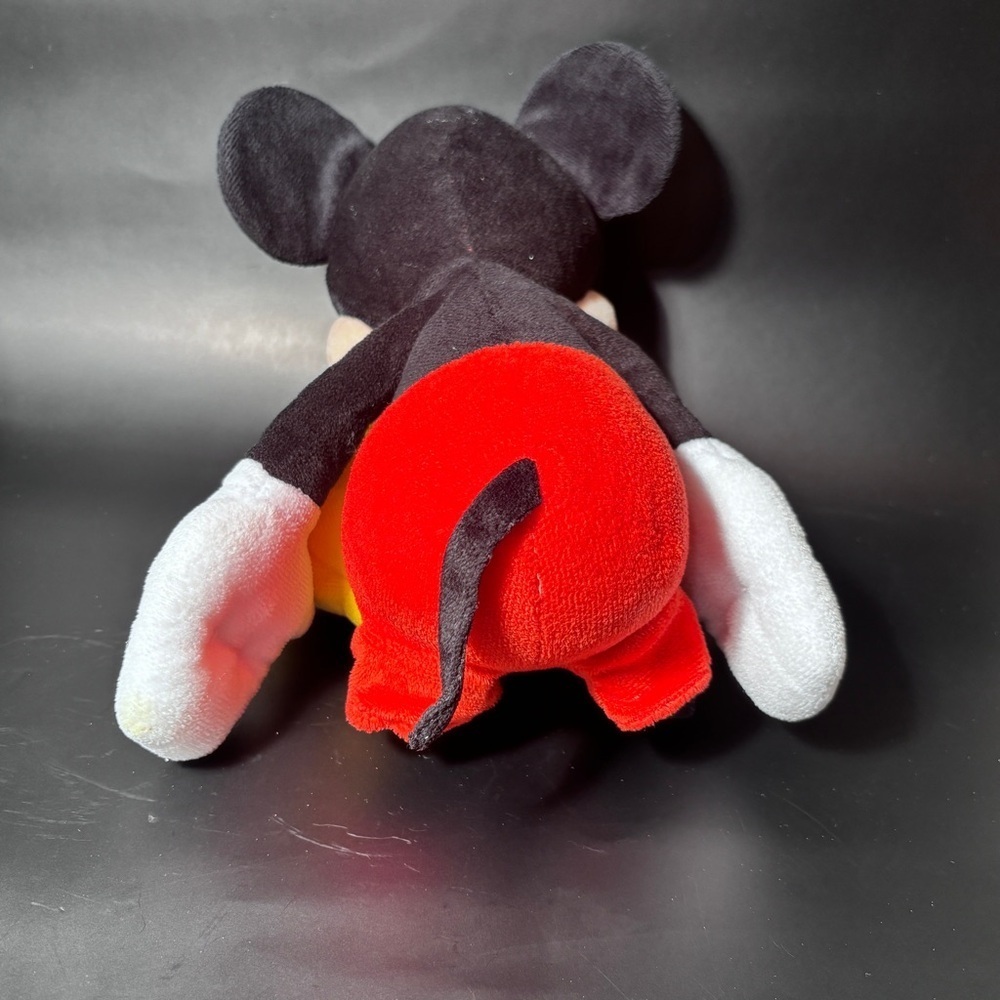 Walt Disney’s Mickey Mouse Plush 16” when standing. Yellow black white red - Picture 5 of 6